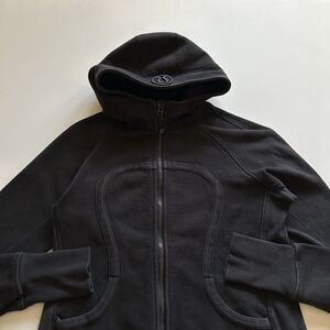 Lululemon Scuba Hoodie Special Edition Black Full Zip Size 6